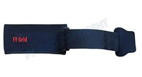 FY GRID Elbow Sleeve with Strap - Good for Tennis Elbow,Tendonitis - Neoporene - Black - M