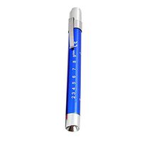 Hisoul Medical Pen Light for Doctors - Reusable LED Waterproof Penlight, First Aid LED Pen Light Flashlight, for Nurses Doctors with Pocket Clip (🖤 Blue B)