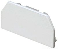 Panduit T45ECIW Power Rated Raceway End Cap, Off White
