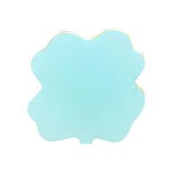 10 Pcs Convenience Stickers Super Self-Stick Notes, Blue, Four Leaf Clover