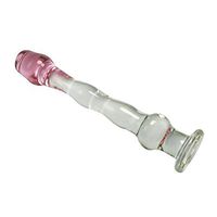 Crystal Glass Wand Dido Rose Double Head Design Personal Massager Amal Six Toy