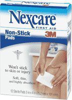 Non Stick Pad, 3" X 4", 12 Per Box