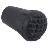 2PCS Walking Hiking Stick Tips End Rubber Caps Outdoor Sport Climbing Cane Crutch Alpenstock Tips Repair Replacement Accessories