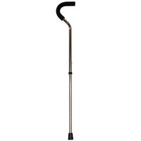 PCP Lightweight Offset Handle Foam Grip Adjustable Cane, Bronze