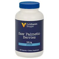 Saw Palmetto 540mg (Serenoa Repens) (Berries) Supplement for Prostate Health (300 Capsules) by The Vitamin Shoppe