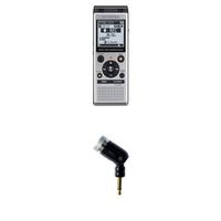 Olympus Digital Voice Recorder WS-852, Silver with Noise Canceling Microphone