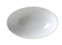 Vertex China AV-B22 Ventana Oval Bowl, 8", 16 oz, Porcelain White (Pack of 24)