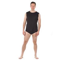 4Care Unisex Bodysuit Diaper Covers w/Snaps, Black, 2X-Large