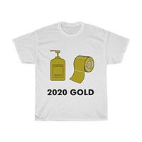 Coronavirus T-Shirt (Golden Toilet Paper and Sanitizer)