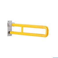 Bathroom safety rails Bathroom Handrails, Bathroom Stainless Steel Fold Safety Armrest (Color : Yellow, Size : 60cm)