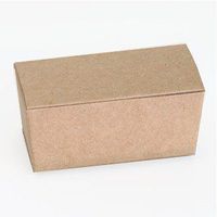Kraft Small Ballotin Favor Box (2 5/8in. L x 1 1/4in. W x 1 1/4in. H) - pack of 50