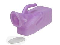 Mabis Female Urinal, with Leak-Resistant Lid