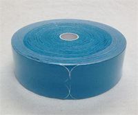 Therapist’s Choice® Kinesiology Tape, 2"x105' PRE-Cut Bulk Roll (Blue), PRE-Cut into Easy-to-Apply 10 inch Strips