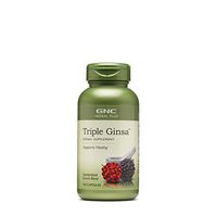 GNC Herbal Plus Triple Ginsa, 100 Capsules, Supports Vitality