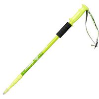 ZHAOHONGLIANG Outdoor Men Women Children's Hiking Trekking Pole Telescopic Folding Cane Cane Aluminum Alloy Multi-Function 3 Straight Handle Light Telescopic Lock Mountaineering Equipment,Yellow