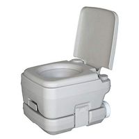 Toilet Portable Flush Water Closet Travel Vehicle Potty Indoor Garden Camping Bedroom Waste Tank 10 Liters Water Tank 10 Liters