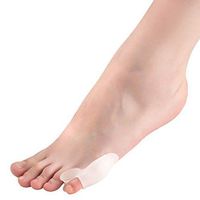 JIAHAO HOT 2 gel Silicone Small Toe Bunion Protector Pad Separators Hammer Toe Relief