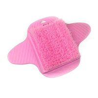 ZENGZHIJIE The Original Shower Sandal Foot Scrubber (Color : Pink)
