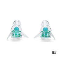 1Pair Noise Cancelling Earplugs For Sleeping Study Concert Hear Safe Noise Cancelling Hearing Protection Silicone Ear Plugs