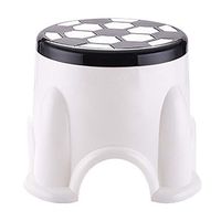 Bathroom stool shower seat shoe bench safety non-slip bathroom stool thick wear-resistant stable corridor shoe bench high load-bearing deformation-free ottoman ( Color : Black , Size : 29.524.5cm )