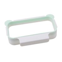 TraveT Practical Garbage Bag Holder Plastic Bracket Stand Rack for Kitchen Cupboard