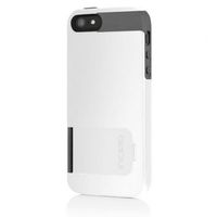 Incipio IPH-858 Kicksnap for iPhone 5-1 Pack - Retail Packaging - White/Gray