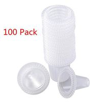 Exceart 100pcs Disposable Thermometer Covers Digital Ear Thermometers Probe Covers Sleeves for Thermoscan Use
