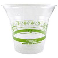 World Centric's 100% Biodegradable, 100% Compostable PLA 10 Oz Cold Cup (Package of 200)