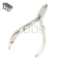 DDP STAINLESS STEEL CUTICLE NAIL PLIER 4 INCHES