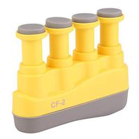 Vbest life Children Finger Exerciser Strengthener Gripper for Guitar Piano Musical Instruments Accessories Kids Forearm Finger Muscle Strengthening Kit Hand Exerciser(Yellow)