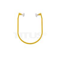 Titus Silicone U-Band - Over Ear Reusable Banded Ear Plugs (25 Pack)