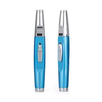 Ajustbale Blue Flame Refillable Butane Gas Lighter with Flame Lock Single Torch Cigar Tobacco Jet Lighter,#1