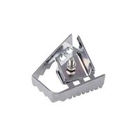 Frames & Fittings wupp 1 PC Pedal Extender Silver Rear Brake Lever Pedal Extended Rear Brake Support Pad Extender for BMW F800GS / F700GS#Y50 - (CN, Color: Silver)