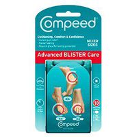 Compeed Advanced Blister Care Cushions, 10 Count Mixed Sizes (1 Pack)