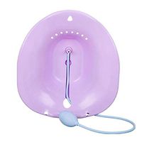 Sitz Bath Over The Toilet Perineal Soaking Bath, Hemorrhoidal Relief, Pregnant Women, The Elderly, Purple