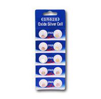 SR626SW / 376/377 Silver Oxide Button Cells, 1.55V, 10-Pcs Card