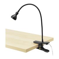 Ikea 803.863.19 Jansjo LED Clamp Spotlight, Black, Multi-Function