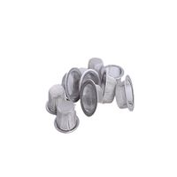 Yujianni 11pcs 0.5inch Diameter crystal smoking pipe stainless steel mental screen filter for crystal quartz tobacco pipe use