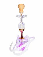 Glass Acrylic Hookah w LED
