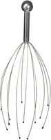 Deluxe Comfort Portable Hand Held Scalp Head Massager – Alleviate Stress – Promotes Deep Relaxation – Light Weight Portable – Scalp Massager, Metal Handle
