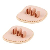 dailymall Set of 2 Toe Concealer Eva Cotton Straightener Left/Right Soft Support Pad