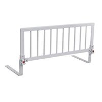 WY-Grab Bar Bed Railing Bend Ramps for Toddler Baby Child Adults Bedside Guardrail Anti-Fall Assist Barrier Safety Solid Wood, 2 Colors Avoid Falling (Color : White, Size : 105x42cm)