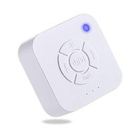 OWIKAR White Noise Machine for Relaxation, High Fidelity 9 Natural and Soothing Sounds Machine for Home Office Nursery Travel Baby and Adult - Auto-Off Timer & Memory Function (White)