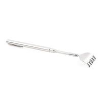 Stainless Steel Back Scratcher, Adjustable Body Relaxation Massager Tool 6.7”-20.5” Long Self-Massager for Itching Relief, Practical and Novel Gifts for Friends and Family