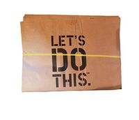 Home Dept. 2-Ply Heavy-Duty, Self Standing Yard Waste Compost Paper Bags - 5 Count