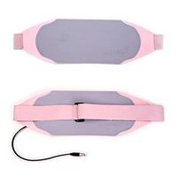 PYapron Portable Electric Heating Pad Lower Back Pain Relief Infrared Warming Waist Belt Charging Heating Warm Palace Belt Three-Speed Temperature Regulation