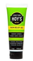 DOCTOR HOY’S Natural Pain Relief Gel, Water Based with Arnica a Natural Anti-Inflammatory, Includes 5% Camphor & 5% Menthol in a Time Release Delivery for Long Lasting Pain Relief, 4 oz. Tube