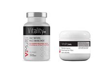 New Look Hard Wood Now Male Vitality Male Enlargement Tablets and Male Enlargement Gel. A Fast-Acting -2 Punch for Maximum Natural Male Enlargement, Firmness and Duration.