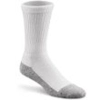 Dr. Comfort EXTRA ROOMY Crew Length White Diabetic Socks-3 Pairs (L)