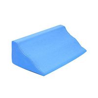 Ultra Soft Wedge Pillow, Removable Cover Bed Wedge Triangle Pillow Therapeutic Incline Cushion Triangle Cushion Nursing Pad Back Support Memory Foam-A-50x24x15cm